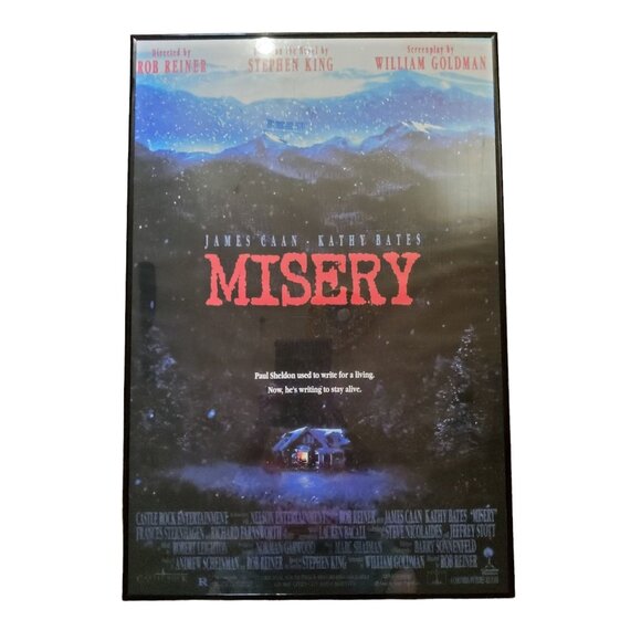 vintage repop movie theater wall poster "misery" 24" x 36" - Picture 1 of 2